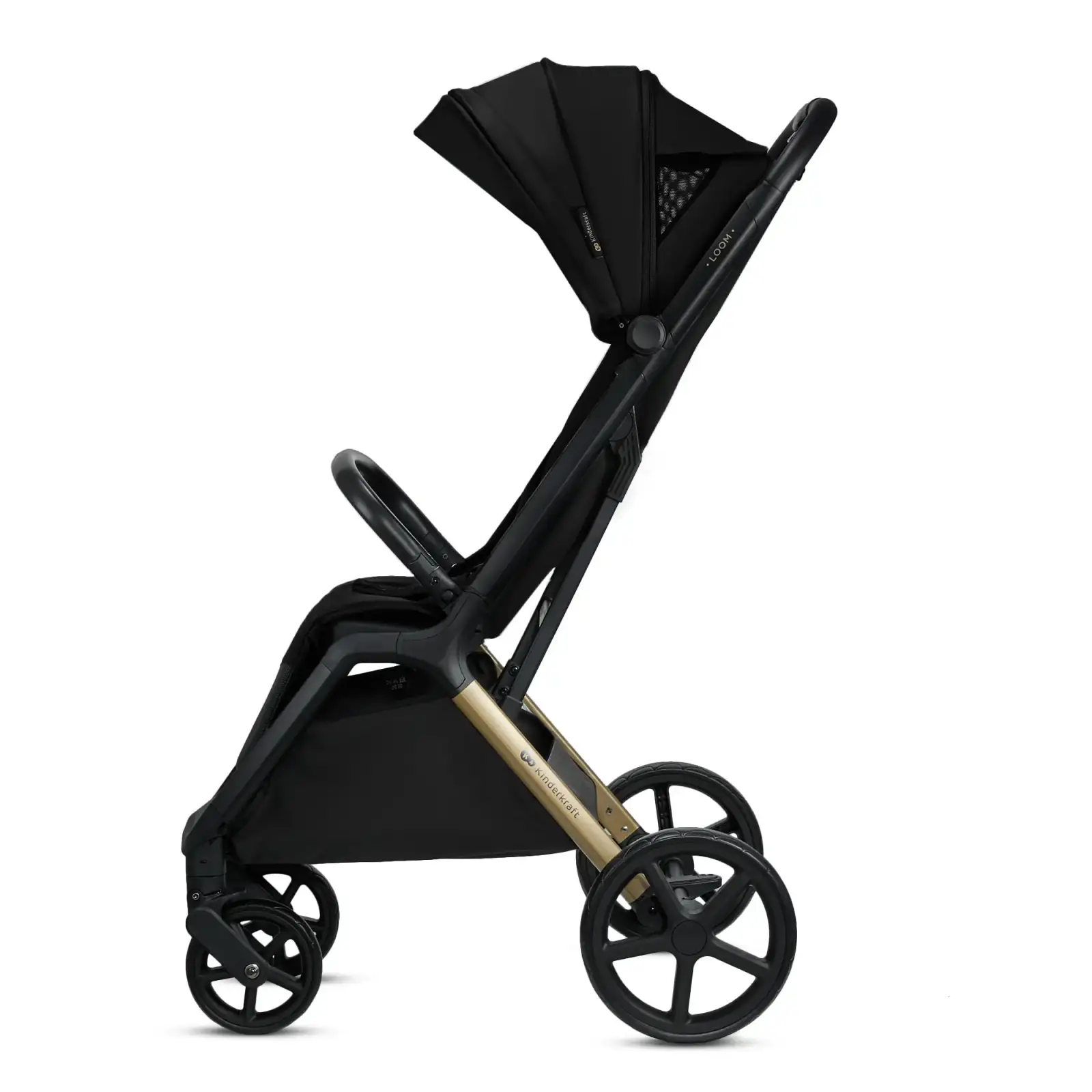 Прогулочная коляска Kinderkraft Loom Black (KSLOOM00BLK00BS)