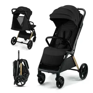 Прогулянкова коляска Kinderkraft Loom Black (KSLOOM00BLK00BS)