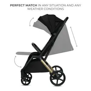 Прогулочная коляска Kinderkraft Loom Black (KSLOOM00BLK00BS)