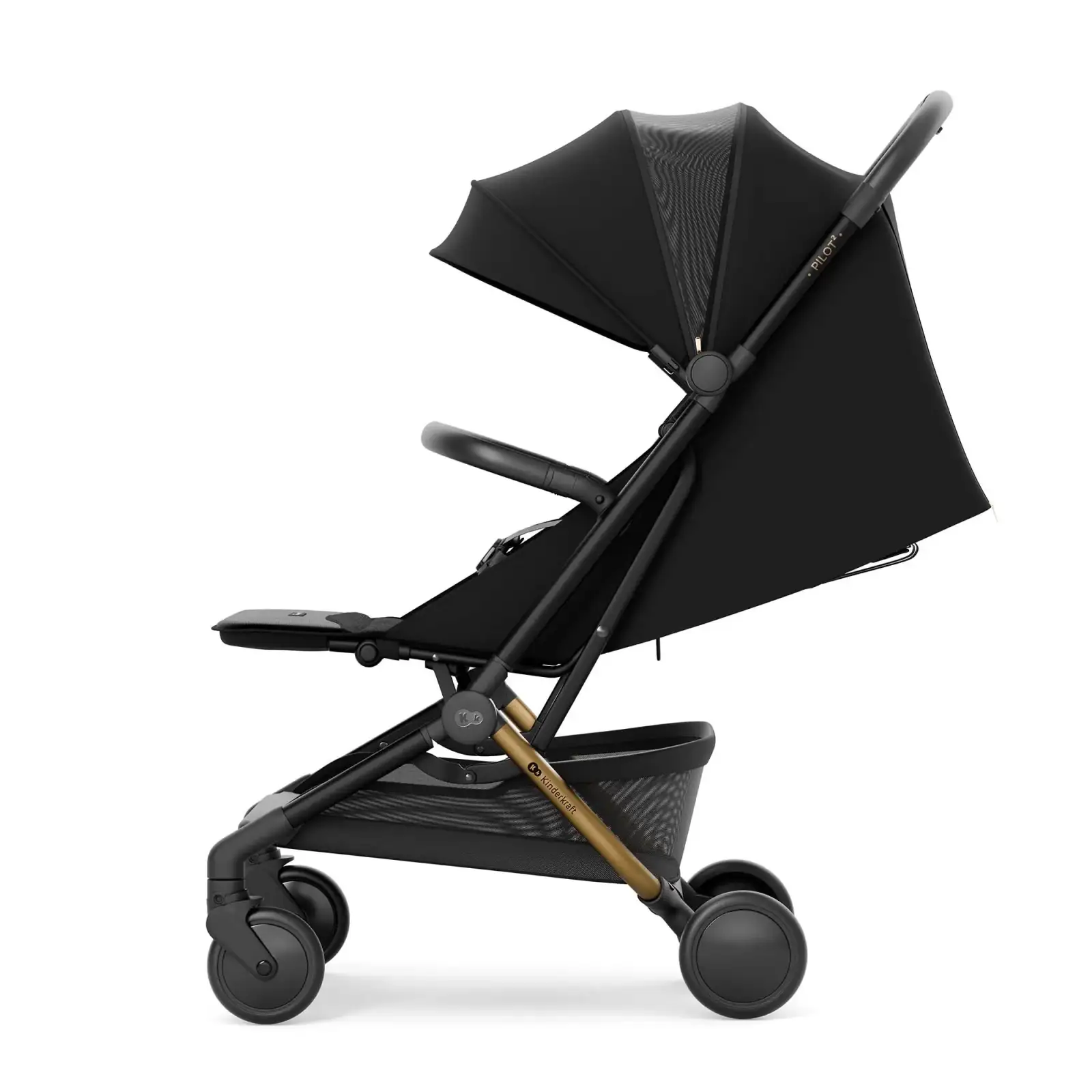 Прогулочная коляска Kinderkraft Pilot 2 Midnight Black (KSPILO02BLK0000) UA