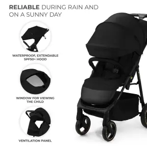 Прогулочная коляска Kinderkraft Trig 3 Onyx Black (KSTRIG03BLK0000)