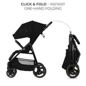 Прогулочная коляска Kinderkraft Trig 3 Onyx Black (KSTRIG03BLK0000)