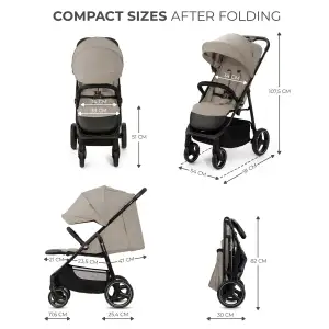 Прогулочная коляска Kinderkraft Trig 3 Stone Beige (KSTRIG03BEG0000)