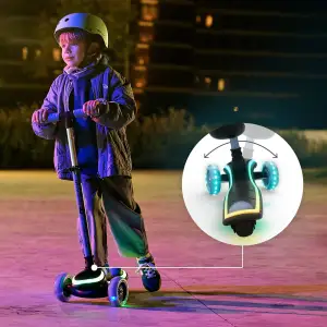 Самокат 2-в-1 Kinderkraft Raket Up Blue (KRRAUP00BLU0000)
