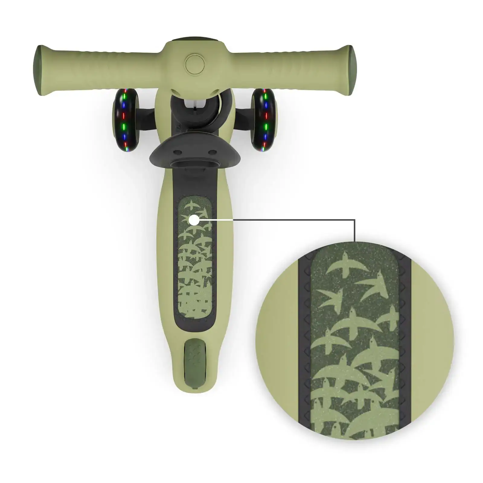 Самокат Kinderkraft Halley 2 Grassland Green (KRHALL02GRE0000) UA