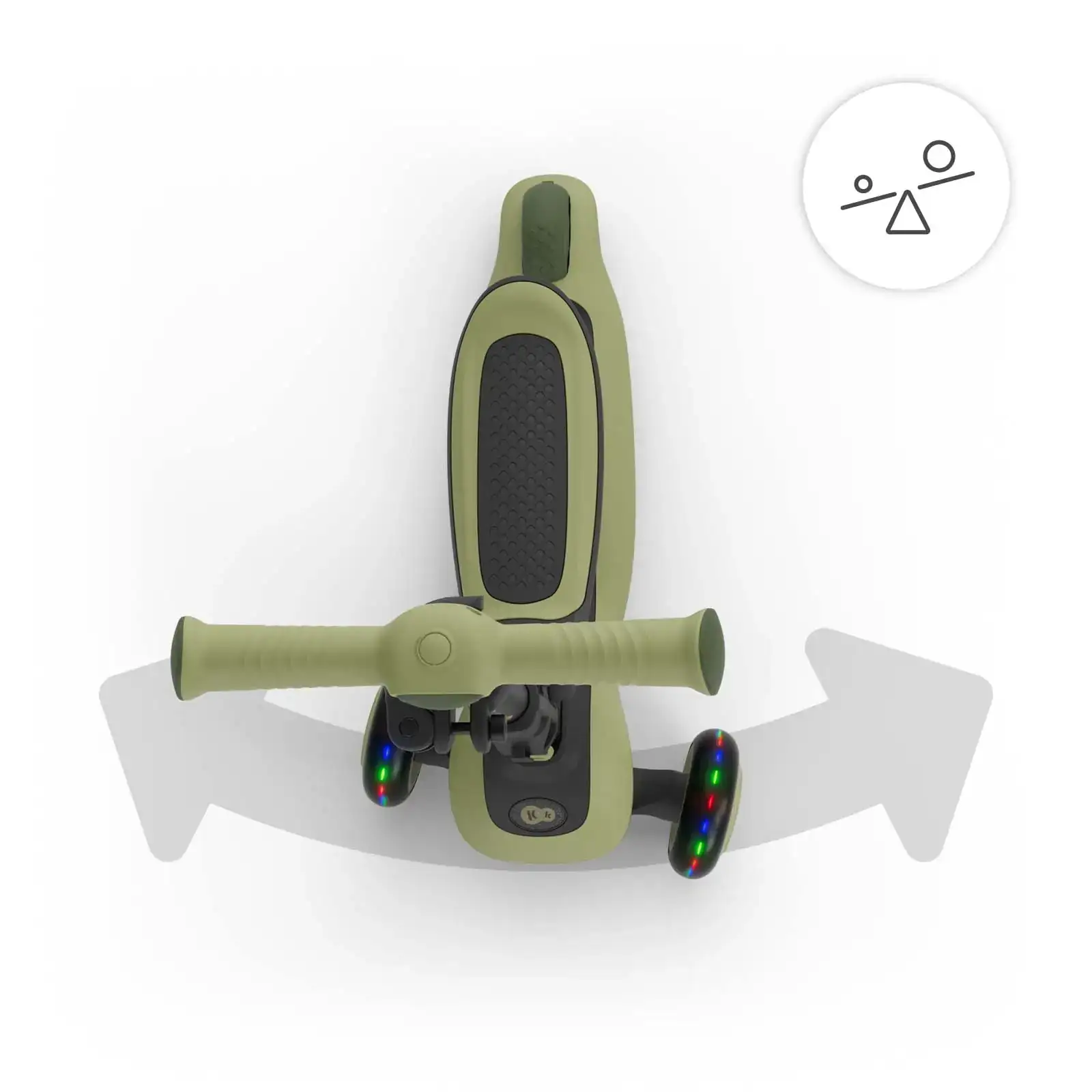 Самокат Kinderkraft Halley 2 Grassland Green (KRHALL02GRE0000) UA