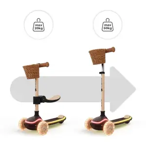Самокат 2-в-1 Kinderkraft Raket Up Beige (KRRAUP00BEG0000)