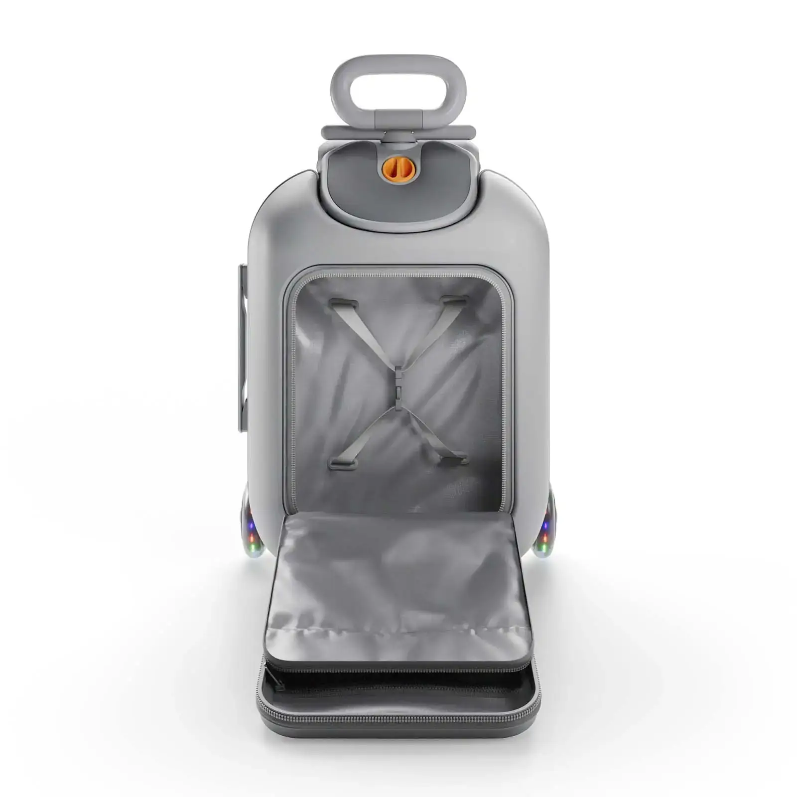 Детский чемодан-каталка Kinderkraft Cabby Grey (KACABB00GRY0000)