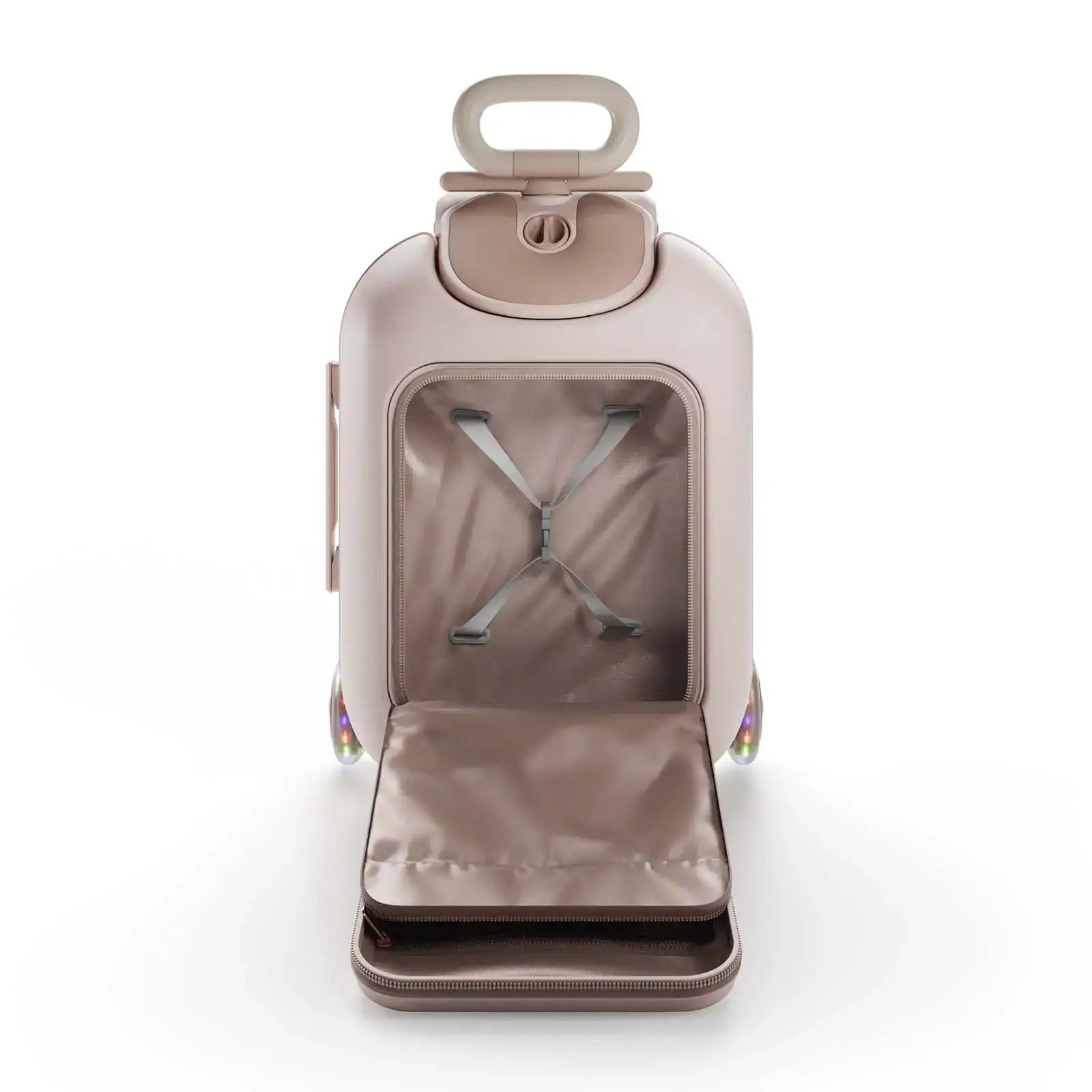 Детский чемодан-каталка Kinderkraft Cabby Gold (KACABB00GLD0000)