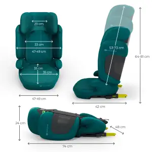 Автокресло Kinderkraft Xpand 2 PRO i-Size Green (KCXPPR02GRE0000)