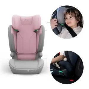 Автокресло Kinderkraft i-Spark 2 Plus i-Size Pink (KCISPA02PNKPL00)