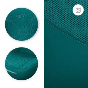 Автокресло Kinderkraft Junior Fix 2 Plus i-Size Green (KCJUFI20GREPL0N)