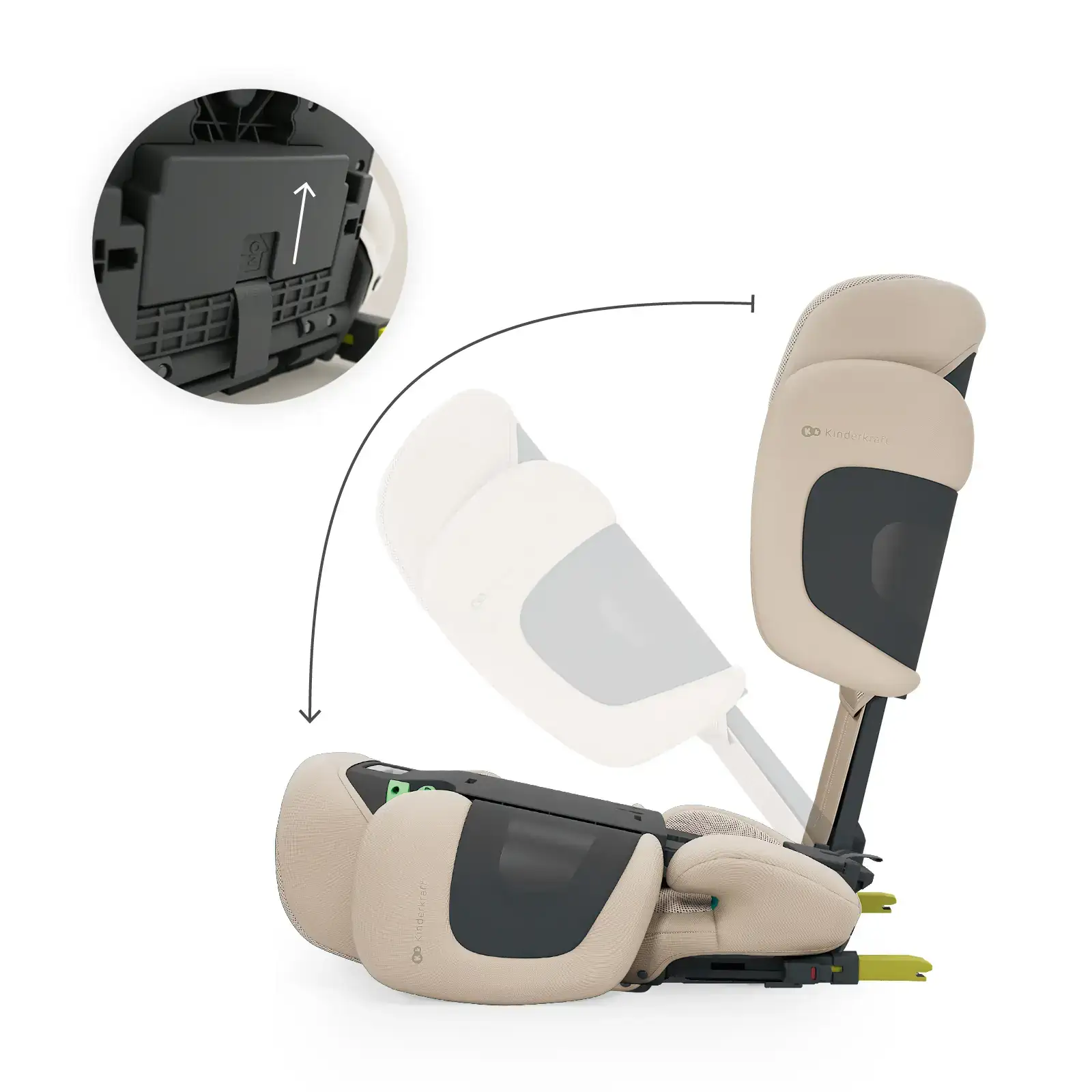 Автокресло Kinderkraft Xpand 2 PRO i-Size Beige (KCXPPR02BEG0000)
