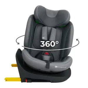 Автокресло Kinderkraft i-Grow 2 Plus i-Size Grey (KCIGRO02GRYPL00)