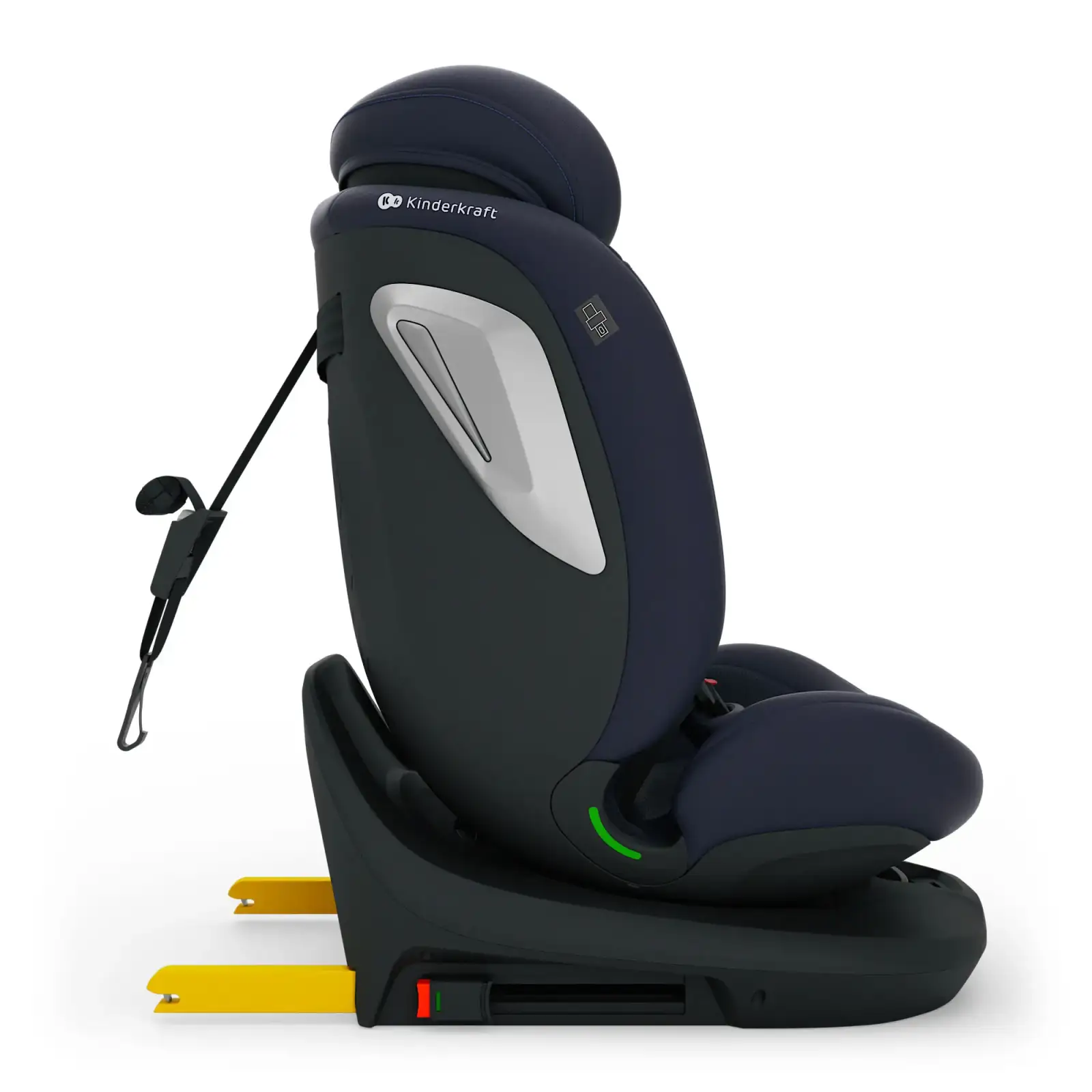 Автокресло Kinderkraft i-Grow 2 Plus i-Size Navy (KCIGRO02NAVPL00)