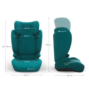 Автокрісло Kinderkraft i-Spark 2 Plus i-Size Green (KCISPA02GREPL00)