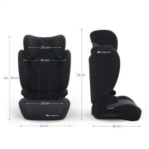 Автокресло Kinderkraft i-Spark 2 Plus i-Size Black (KCISPA02BLKPL00)