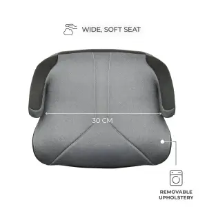 Автокрісло-бустер Kinderkraft i-Boost 2 Grey (KCIBOO02GRY0000)