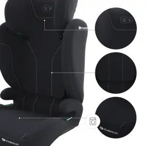 Автокресло Kinderkraft i-Spark 2 Plus i-Size Black (KCISPA02BLKPL00)