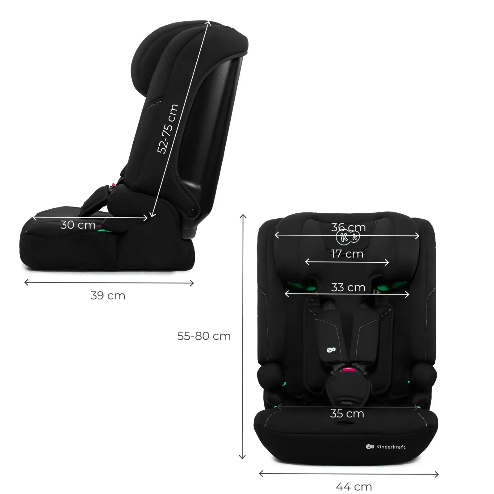Автокрісло Kinderkraft i-Comfy i-Size Black (KCICOM00BLK0000)