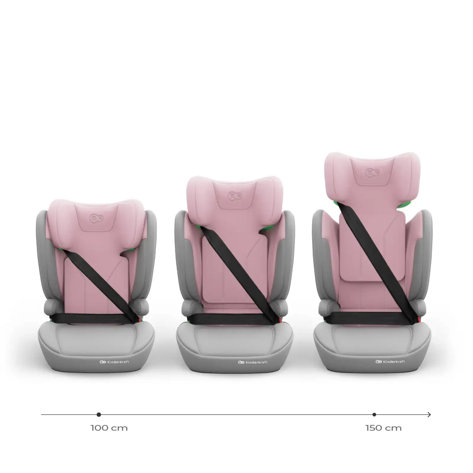 Автокресло Kinderkraft i-Spark 2 Plus i-Size Pink (KCISPA02PNKPL00)