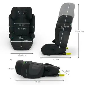 Автокресло Kinderkraft Xpand 2 PRO i-Size Black (KCXPPR02BLK0000)