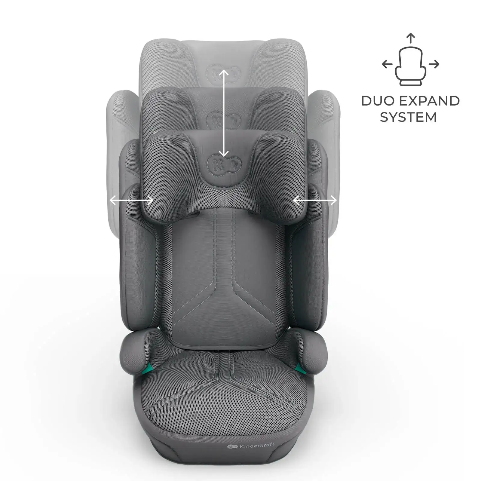 Автокресло Kinderkraft Xpand 2 PRO i-Size Grey (KCXPPR02GRY0000)