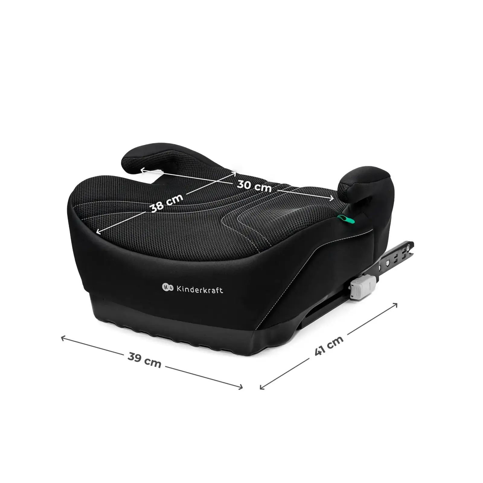 Автокресло-бустер Kinderkraft i-Boost 2 Pro Black (KCIBOO02BLKPR00)