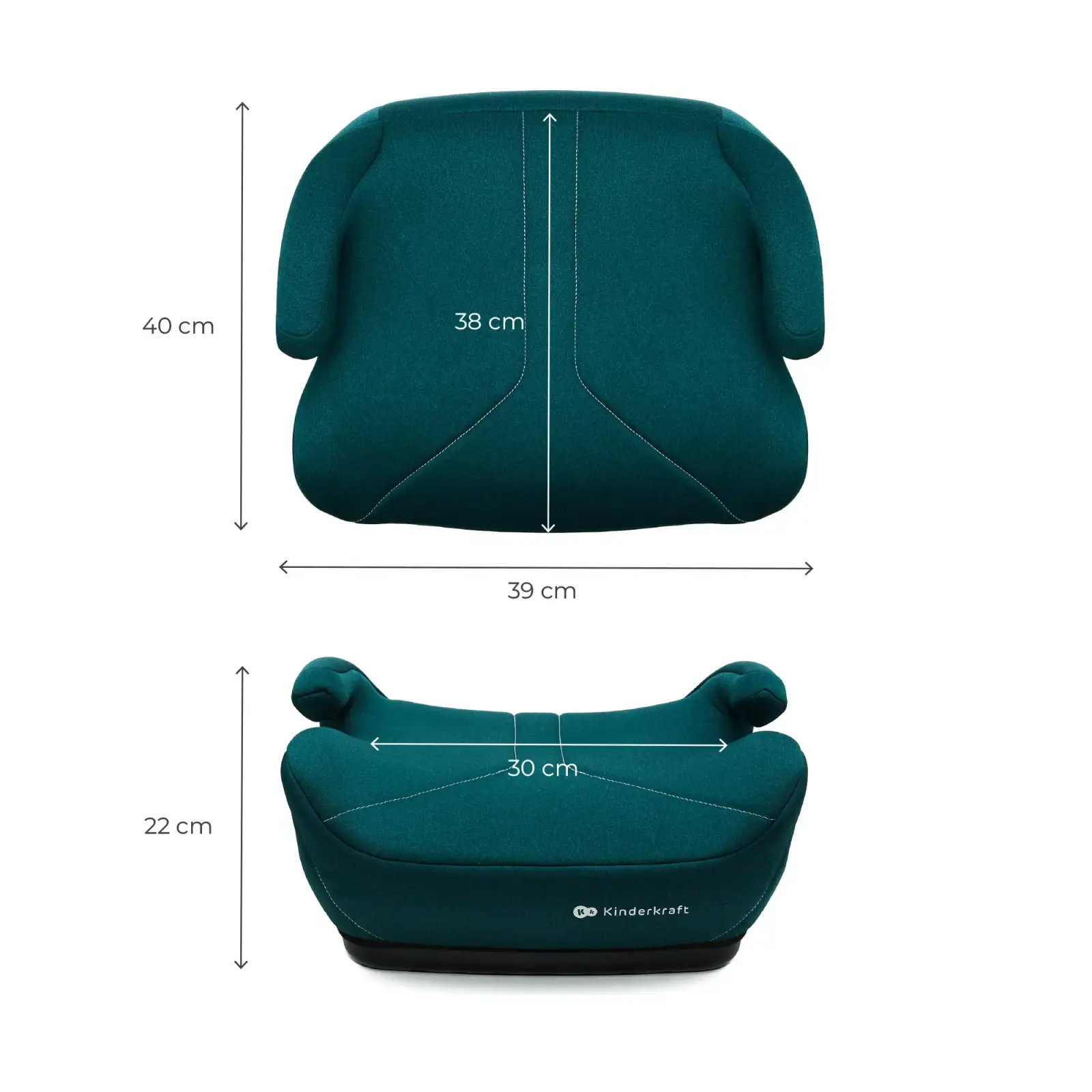 Автокресло-бустер Kinderkraft i-Boost 2 Green (KCIBOO02GRE0000)