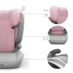 Автокресло Kinderkraft i-Spark 2 Plus i-Size Pink (KCISPA02PNKPL00)