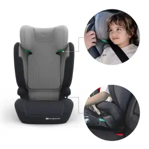 Автокресло Kinderkraft i-Spark 2 Plus i-Size Grey (KCISPA02GRYPL00)