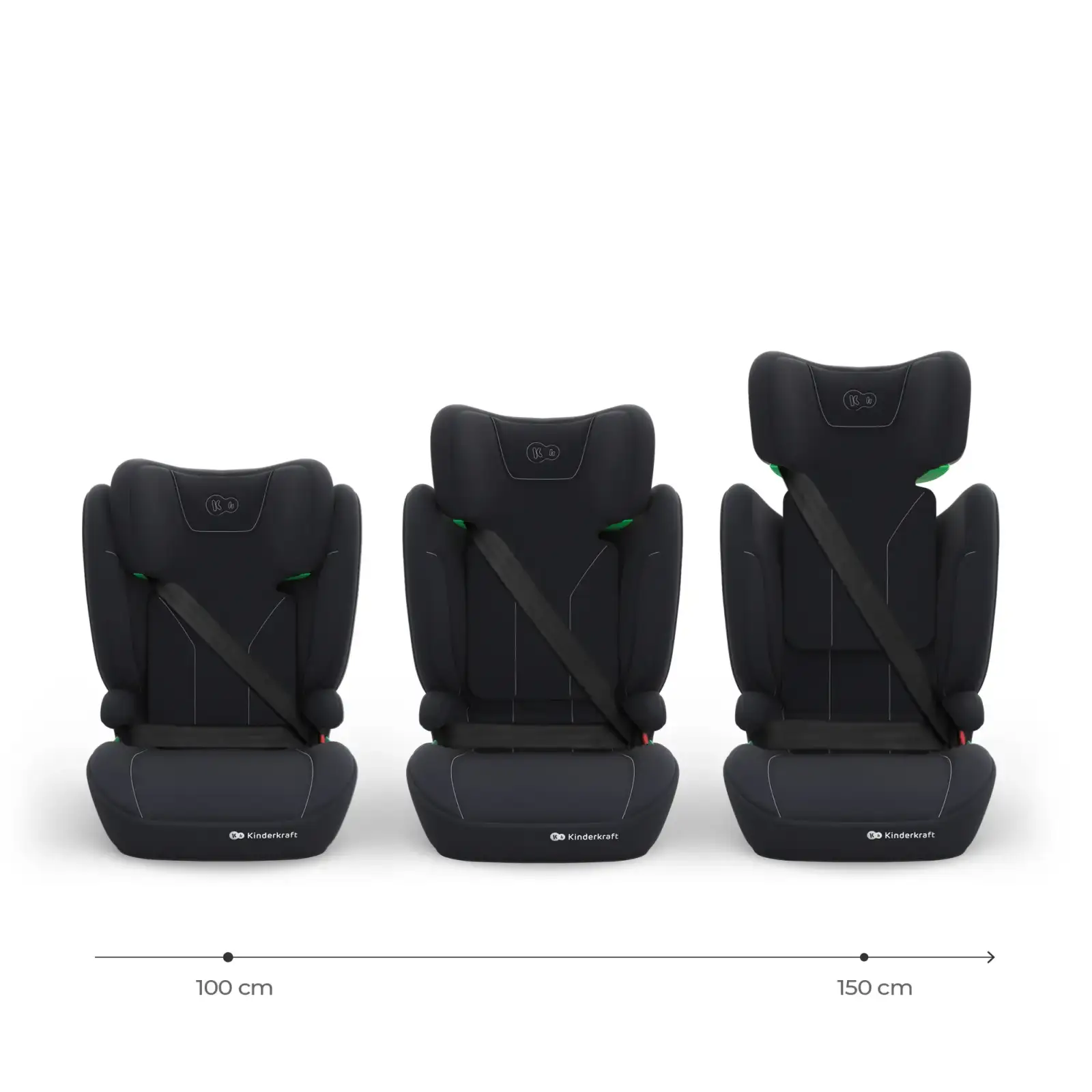 Автокресло Kinderkraft i-Spark 2 Plus i-Size Black (KCISPA02BLKPL00)