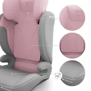 Автокресло Kinderkraft i-Spark 2 Plus i-Size Pink (KCISPA02PNKPL00)