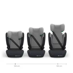 Автокресло Kinderkraft i-Spark 2 Plus i-Size Grey (KCISPA02GRYPL00)