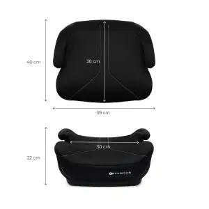 Автокресло-бустер Kinderkraft i-Boost 2 Black (KCIBOO02BLK0000)