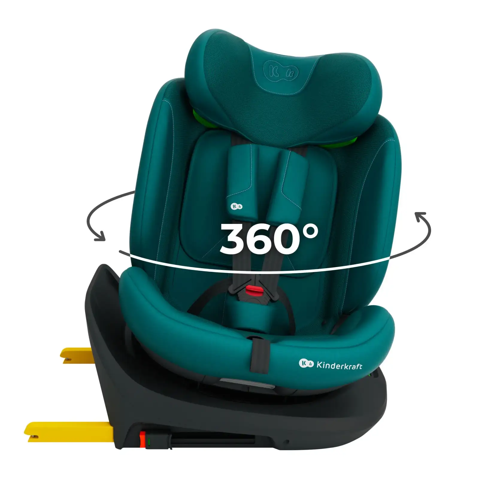 Автокресло Kinderkraft i-Grow 2 Plus i-Size Green (KCIGRO02GREPL00)