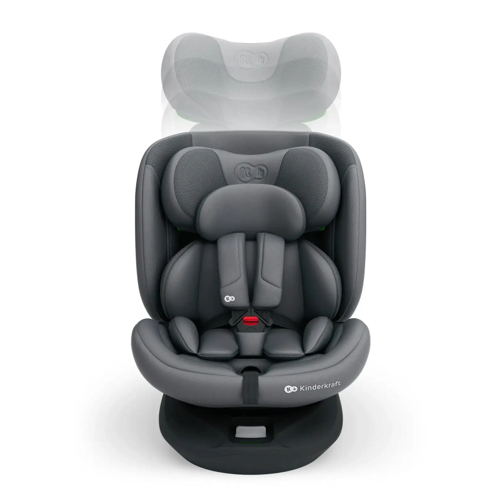 Автокресло Kinderkraft i-Grow 2 Plus i-Size Grey (KCIGRO02GRYPL00)