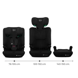 Автокрісло Kinderkraft i-Comfy i-Size Black (KCICOM00BLK0000)