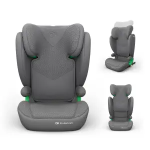 Автокресло Kinderkraft Junior Fix 2 Plus i-Size Grey (KCJUFI20GRYPL0N)