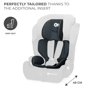 Автокресло Kinderkraft Comfort Up i-Size Black (KCCOUP02BLK0000)