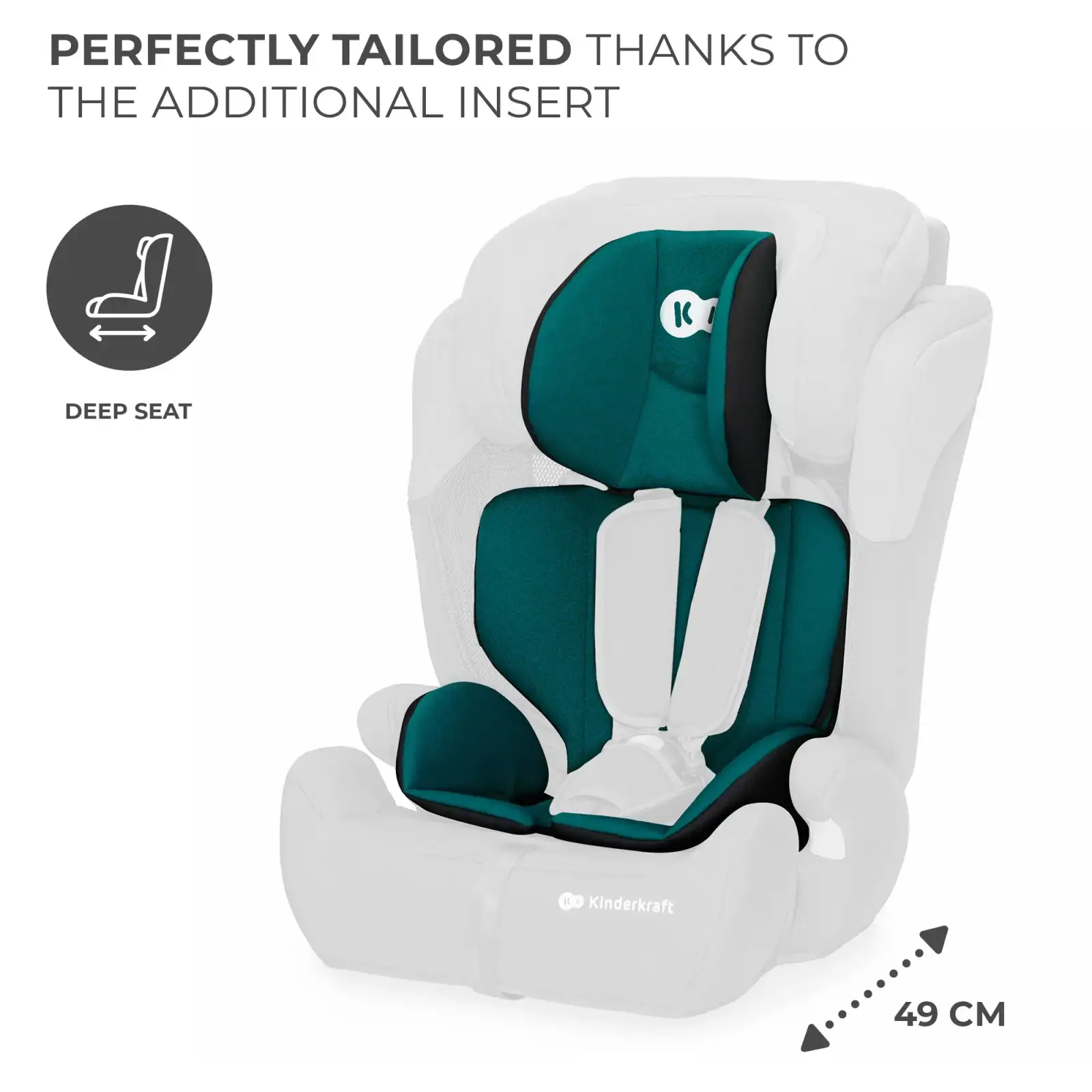 Автокресло Kinderkraft Comfort Up i-Size Green (KCCOUP02GRE0000)