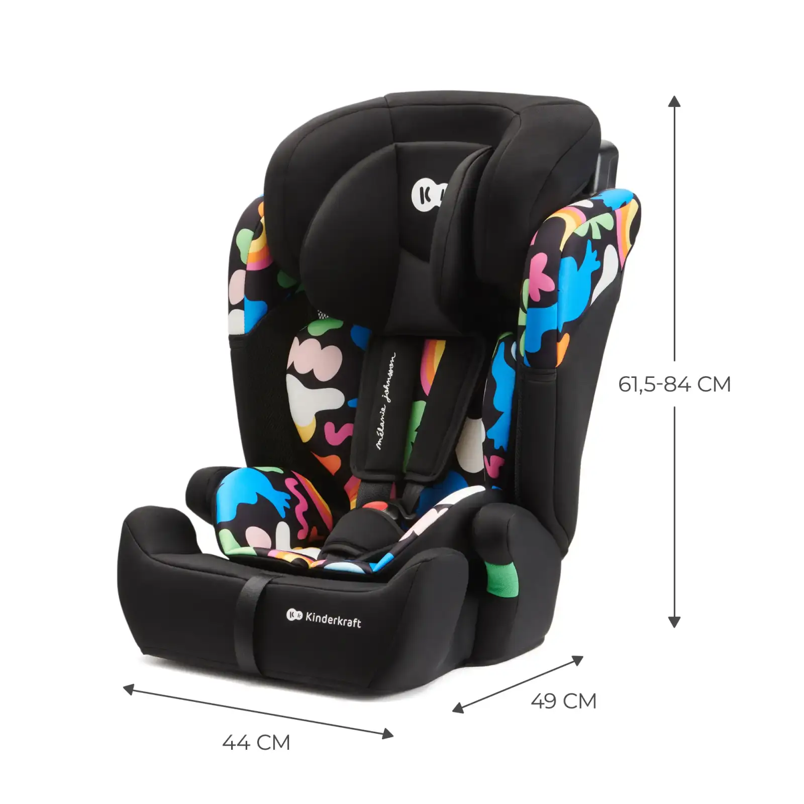 Автокресло Kinderkraft Comfort Up i-Size Happy Shapes (KCCOUP02HAP0000)