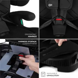 Автокресло Kinderkraft Fix2Go i-Size Black (KCFI2GO0BLK0000)