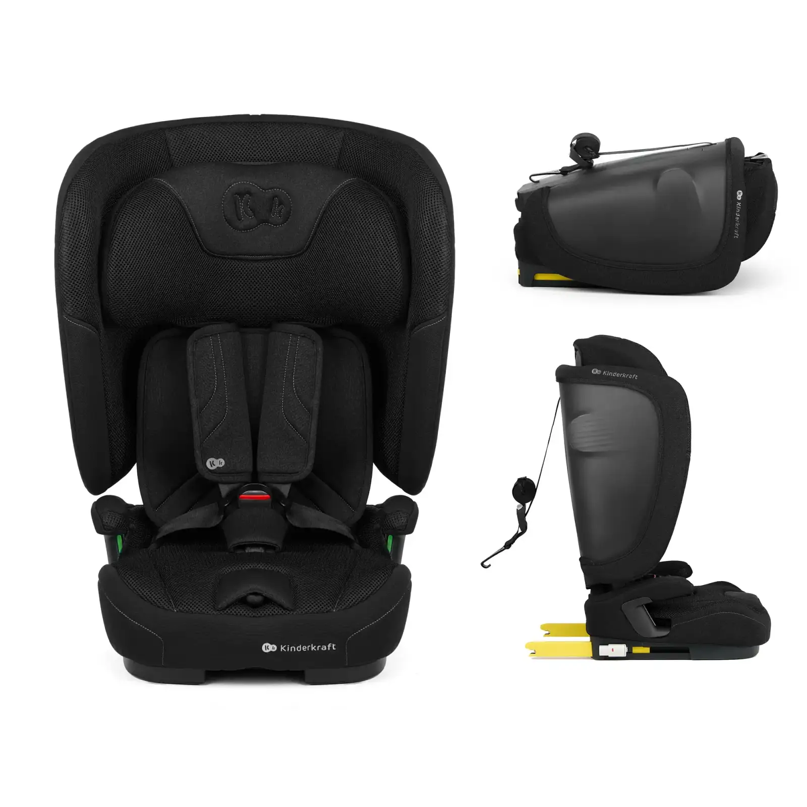 Автокресло Kinderkraft Fix2Go i-Size Black (KCFI2GO0BLK0000)