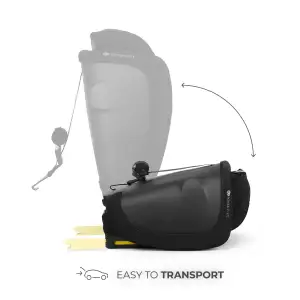 Автокресло Kinderkraft Fix2Go i-Size Black (KCFI2GO0BLK0000)