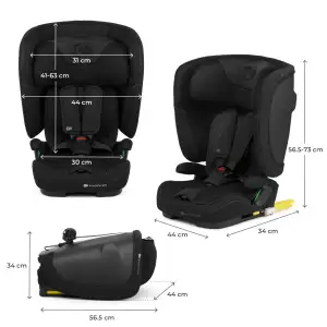 Автокресло Kinderkraft Fix2Go i-Size Black (KCFI2GO0BLK0000)