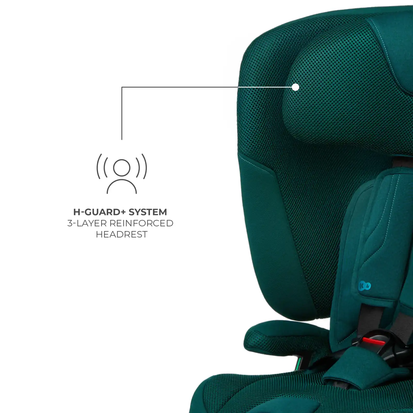 Автокрісло Kinderkraft Fix2Go i-Size Green (KCFI2GO0GRE0000)