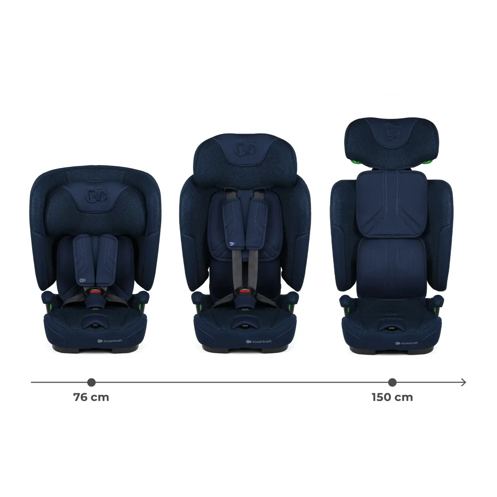 Автокресло Kinderkraft Fix2Go i-Size Navy (KCFI2GO0NAV0000)