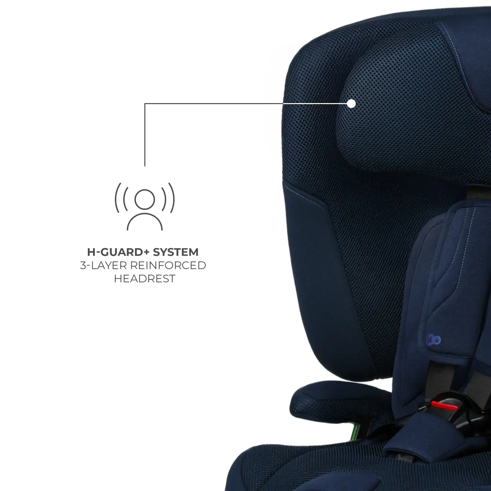 Автокресло Kinderkraft Fix2Go i-Size Navy (KCFI2GO0NAV0000)