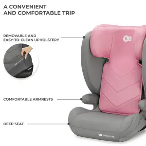 Автокрісло Kinderkraft i-Spark Pink (KCISPA00PNK0000)
